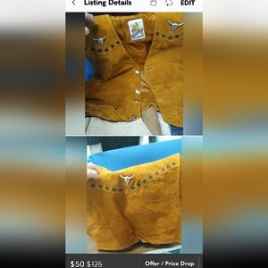 Vintage Western wear Vest. Details are in the pics .